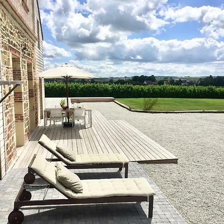 Hotel Galerie, Tumulus De La Hogue Fontenay-le-Marmion Zewnętrze zdjęcie