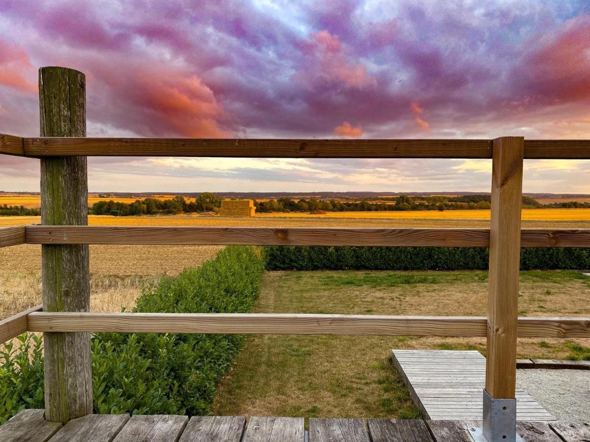 Hotel Galerie, Tumulus De La Hogue Fontenay-le-Marmion Zewnętrze zdjęcie