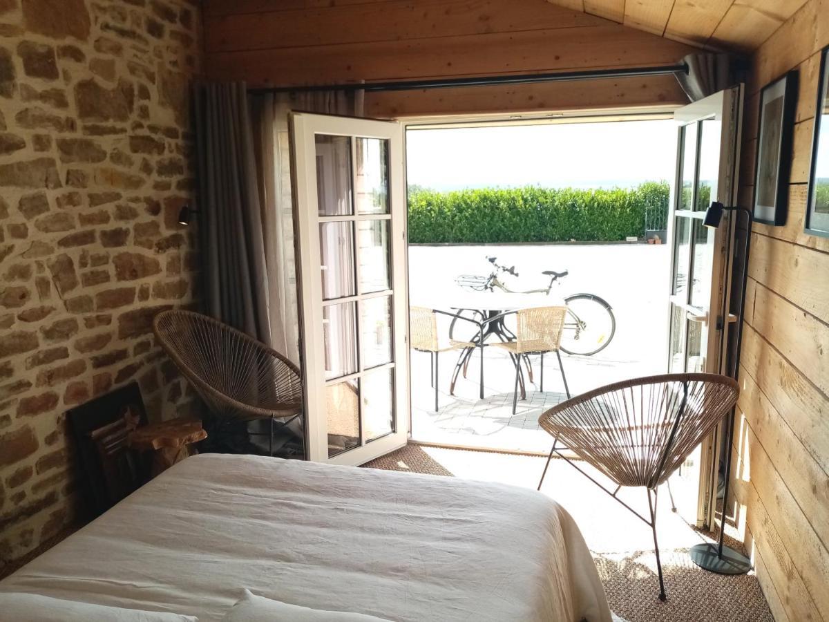 Hotel Galerie, Tumulus De La Hogue Fontenay-le-Marmion Zewnętrze zdjęcie