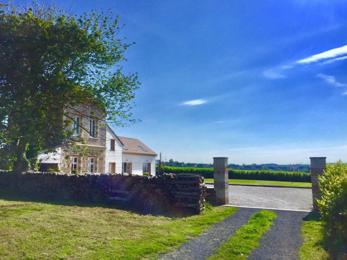 Hotel Galerie, Tumulus De La Hogue Fontenay-le-Marmion Zewnętrze zdjęcie